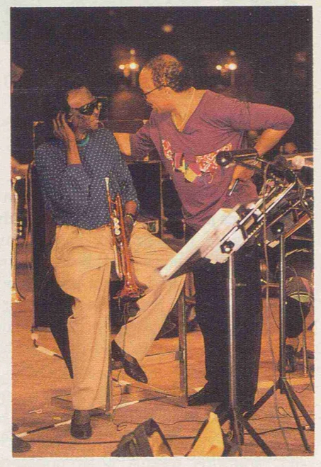 With Miles Davis (JazzTimes November 1991)