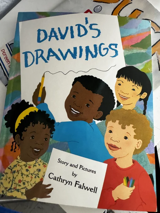 A picture of the book David’s Drawings