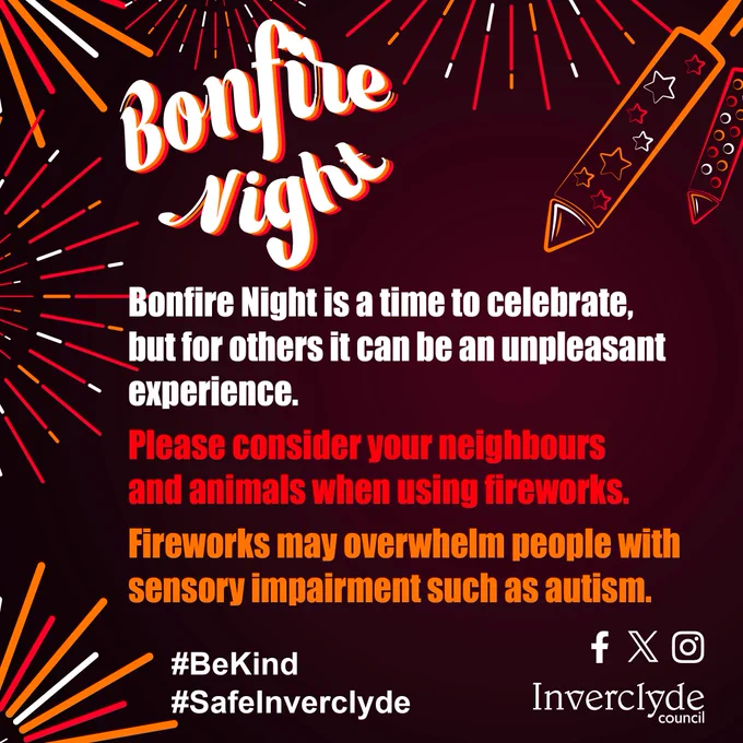 Bonfire Night safey tips