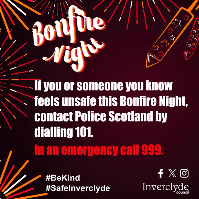 Bonfire Night safety tips