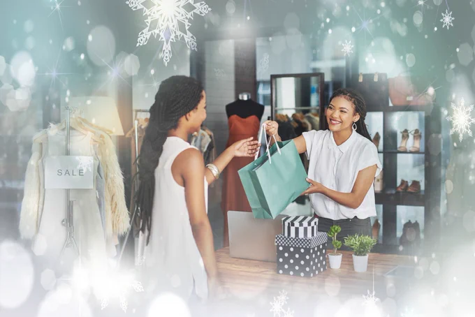 retail workers at Christmas. Personal safety conflict resolution training.
