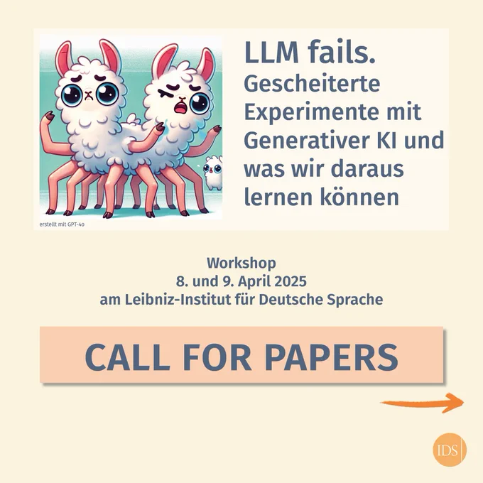 Grafik, die den Veranstaltungstitel mit Hinweis "CALL FOR PAPERS" anzeigt, gemeinsam mit einem KI-generierten Bild.