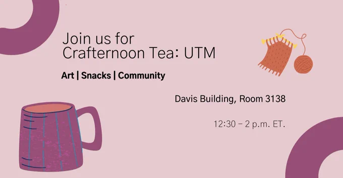 Crafternoon Tea poster
