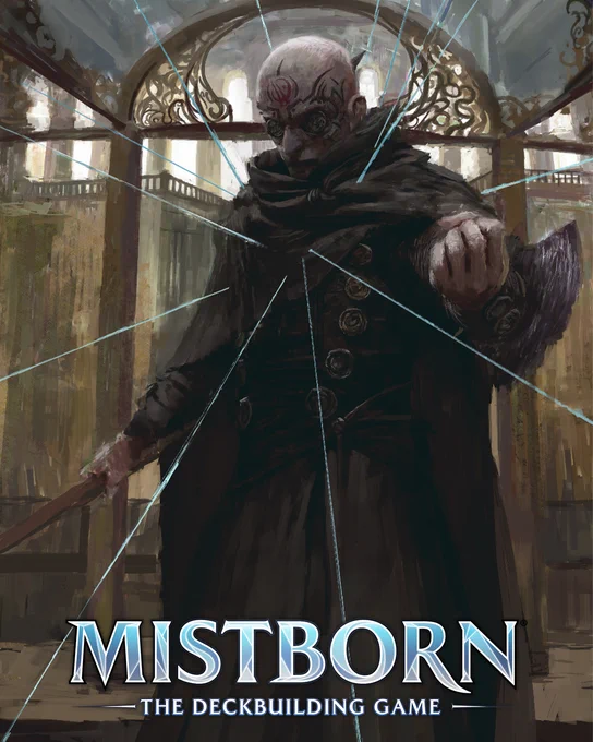 Marsh Hero from Mistborn: The Deckbuilding Game by Ari Ibarra
Marsh is painted as a steel inquisitor using steelsight holding a weapon in one hand while his other arm is up in a fist.