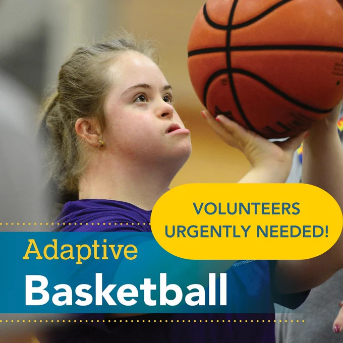 Adaptive Basketball Volunteers urgently needed