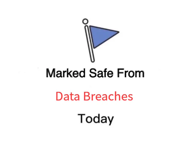 A facebook event update where it says I was marked safe from data breaches