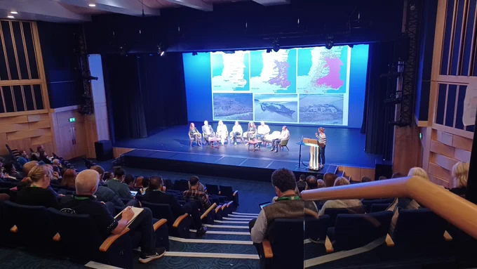 Photo of the opening panel event.