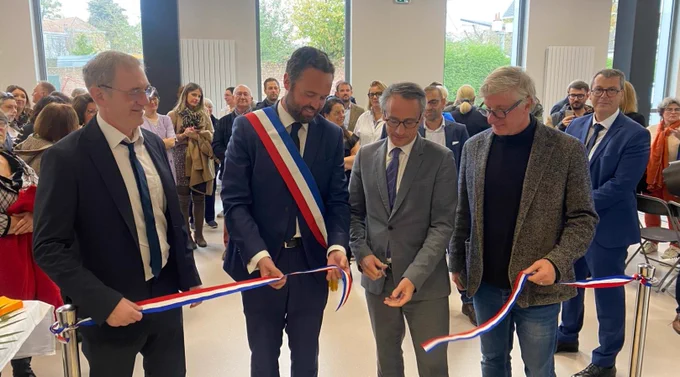 Inauguration plateau CH Hazebrouck