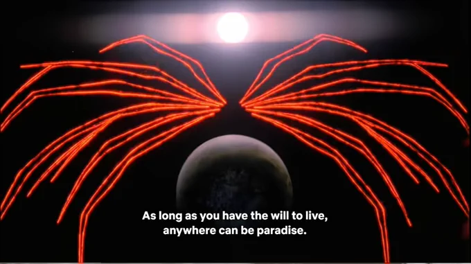 As long as you have the will to live, anywhere can be paradise.