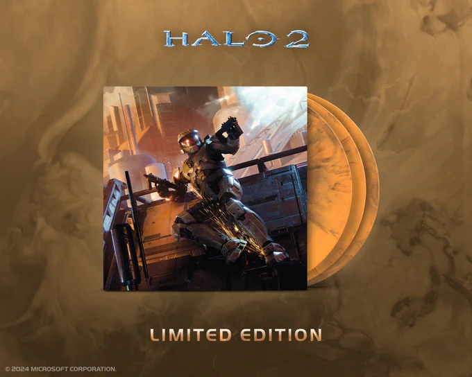 Halo 2 Limited Edition triple LP