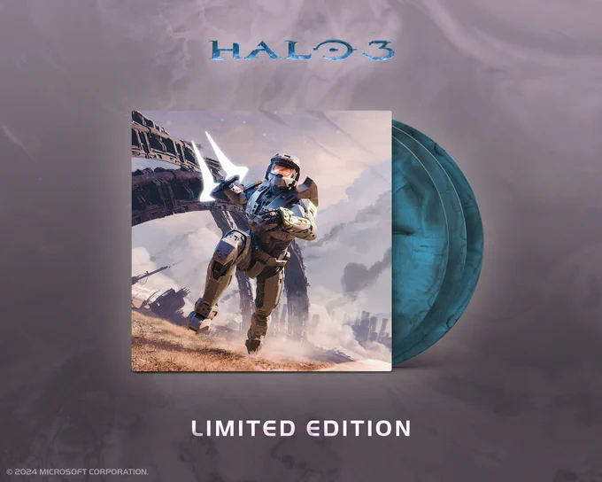 Halo 3 Limited Edition triple LP