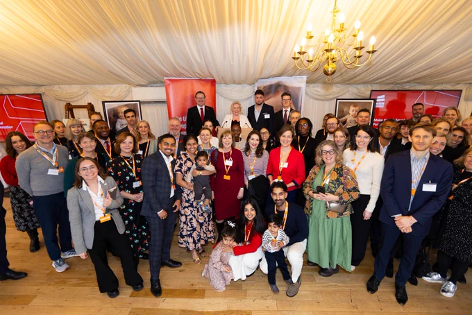 Group shot of the attendees of the Health Equals Parliamentary Champions Network launch