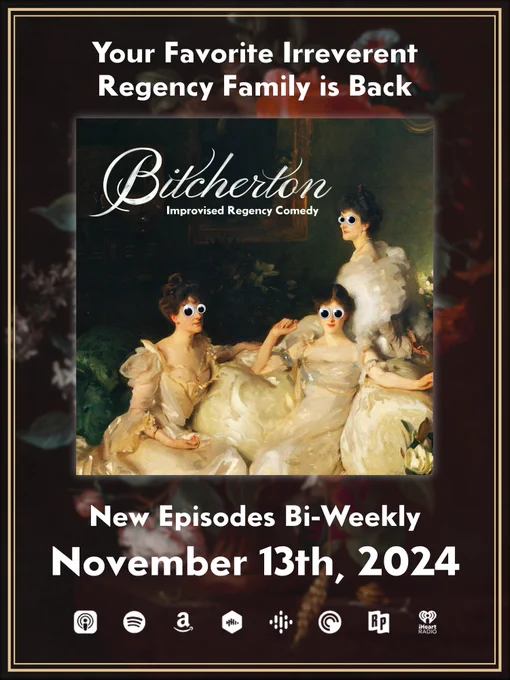 Poster for new episodes of Bitcherton which premieres November 13th, 2024 and will be releasing new episodes every other week. 