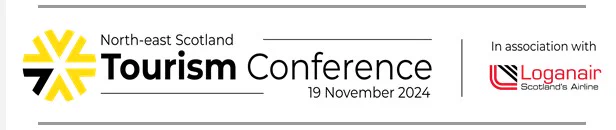 Graphic courtesy of VisitAberdeenshire in association with Loganair
& two logos.  Date 19 November 2024.

