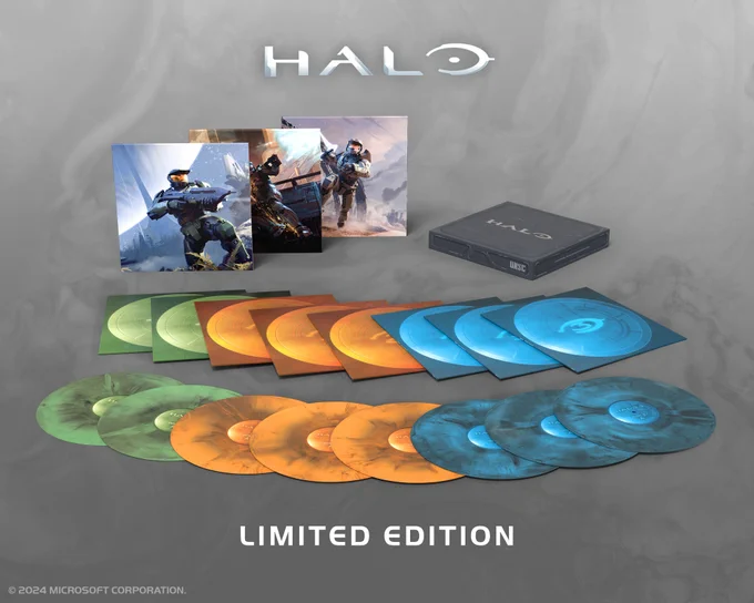 Halo Original Trilogy Soundtrack Collection vinyl via Laced Records