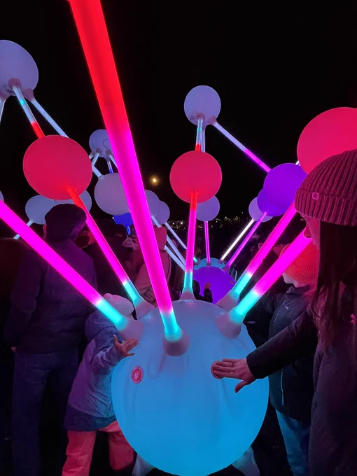 Spectra 2024 in Union Terrace Gardens, Aberdeen 