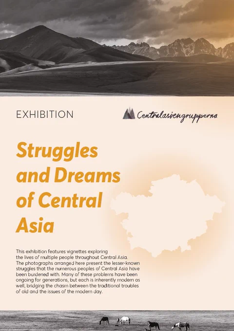 Exhibition Struggles and Dreams of Central Asia