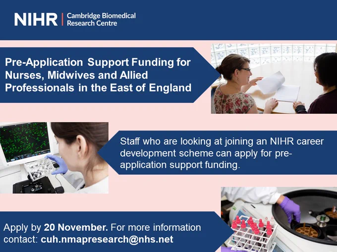 Pre-application support funding for NMAPs 