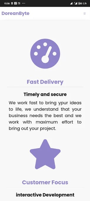 DoreanByte(Home page Mobile version)