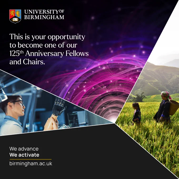 This is your opportunity to become one of our 125th Anniversary Fellows and Chairs. 