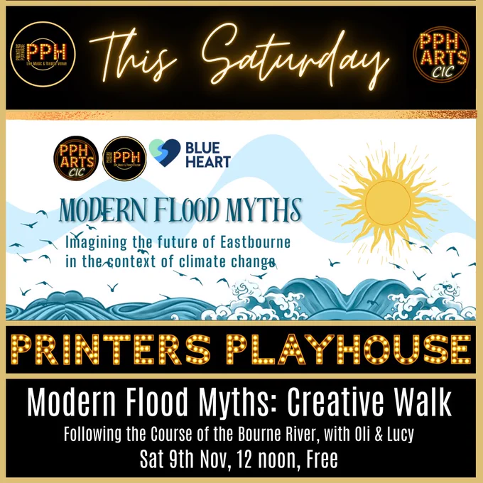 Flood Myths, Creative Walk, Sat 9th Nov, 12pm