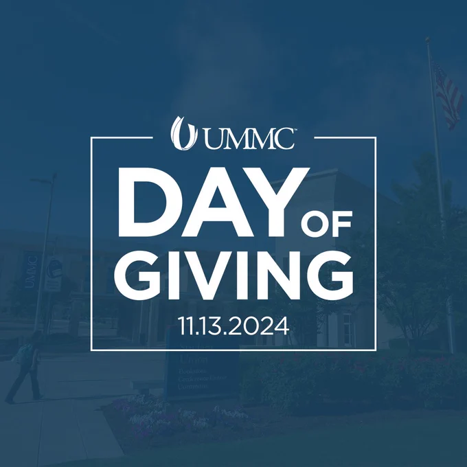 Flyer for the UMMC Day of Giving on November 13, 2024.