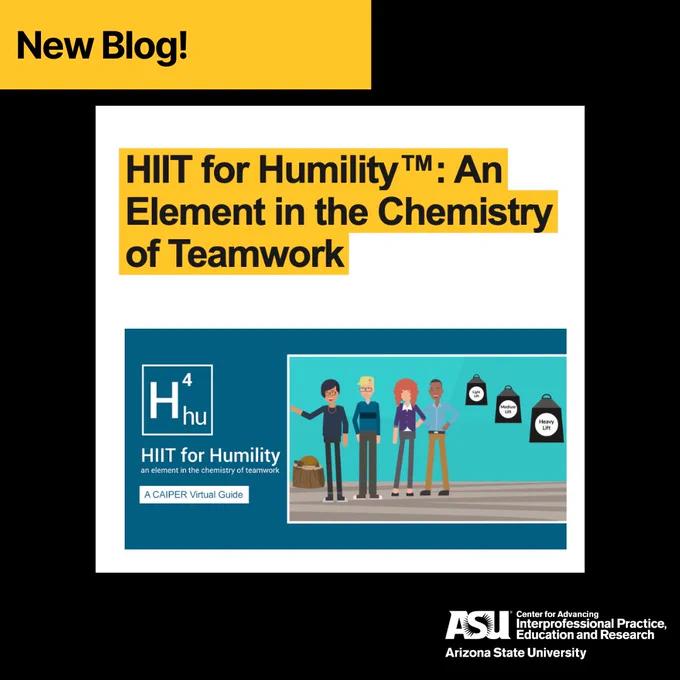 ASU CAIPER HIIT for Humility Blog