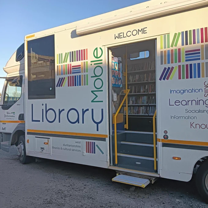 Image of mobile library van