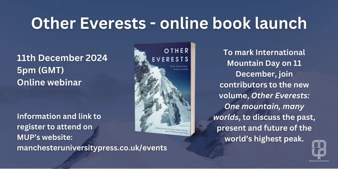 Other Everests online book launch