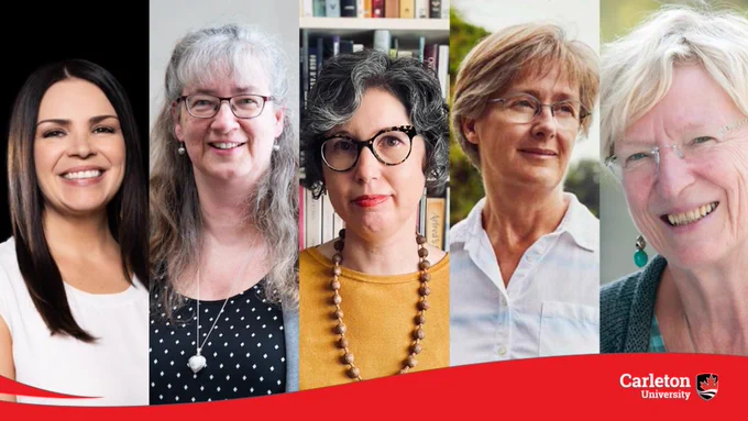 Social card with the headshots of all five researchers.
