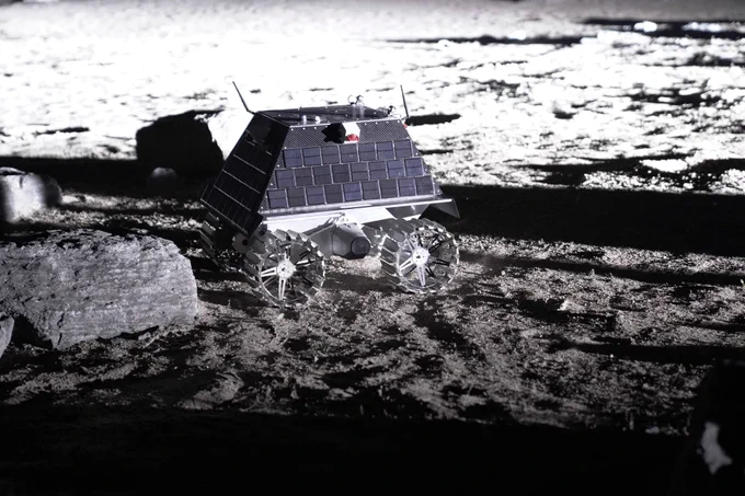 The first Canadian rover to explore the Moon.