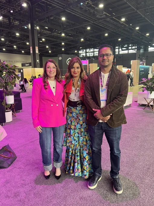 Kathleen, Satish, Dona
