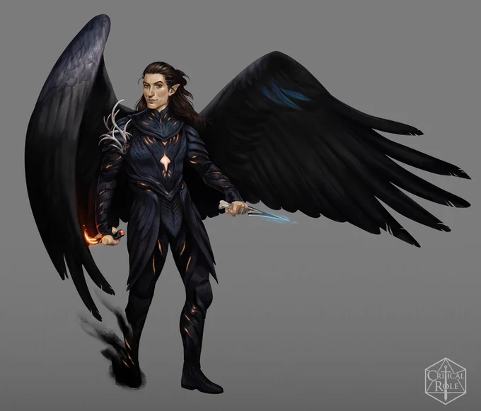 Art of the level 20 Vax'ildan by @GalacticJonah