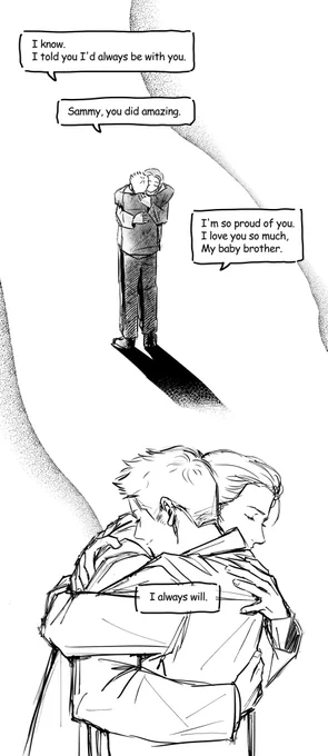 알아. 다 알고있어.
너랑 함께 있겠다고 말했었잖아.
샘, 정말 잘했어. 

내 소중한 동생.
네가 너무 자랑스러워,
정말 사랑한다.
언제나 그럴거야.

ㅠㅠㅠㅠㅠㅠㅠㅜㅠㅜㅠㅜㅠㅜㅠㅠㅜㅠㅜㅠㅜㅠㅜㅠㅠㅜㅠㅜㅠㅜㅠㅠㅜㅠㅜㅠㅠㅜㅠㅜㅠㅜㅠㅜㅠㅠㅜㅠㅜㅠㅜㅠㅠㅜㅠㅜㅠㅜㅠㅠㅜㅠㅜ아아앙 사랑해요슈퍼내추럴