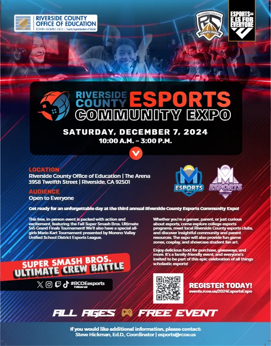 Esports Community Expo Flyer