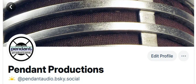 @pendantaudio.bsky.social on Bluesky
