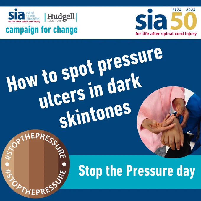 Text reading 'how to spot pressure ulcers in dark skintones'