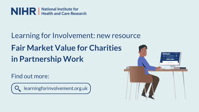 NIHR Learning for Involvement. New resource: Community Engagement Toolkit. Find out more: learningforinvolvement.org.uk