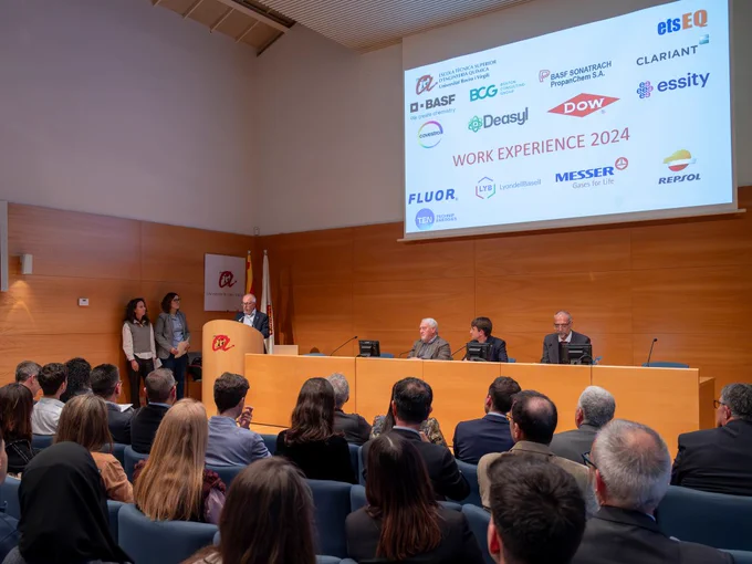 Un moment de l’acte de lliurament dels Premis Work Experience 2024.