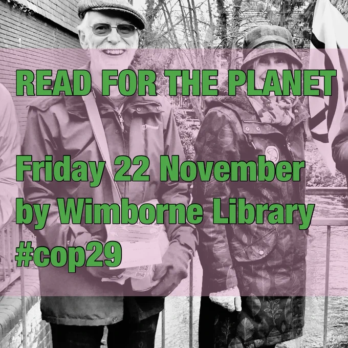Reading for the Planet to mark COP29
