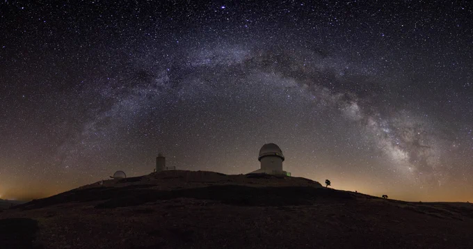 Javalambre Astrophysical Observatory, from where the J-PLUS and J-PAS surveys are being conducted. Image by CEFCA/Óscar Blanco Varela