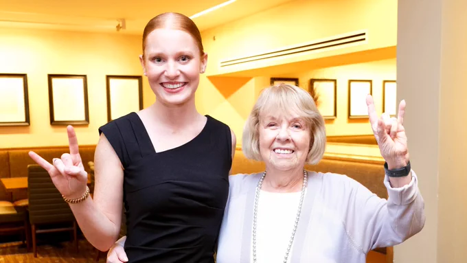 Grace Kelly and Sharon Justice