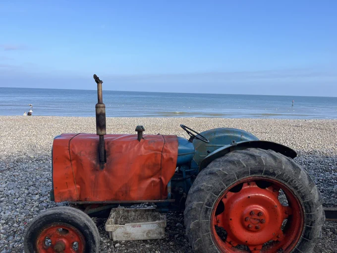 A wee tractor