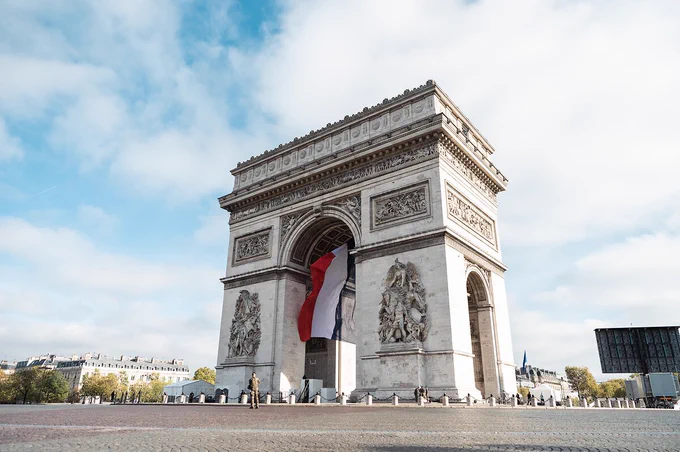Photographie de l’arc de triomphe