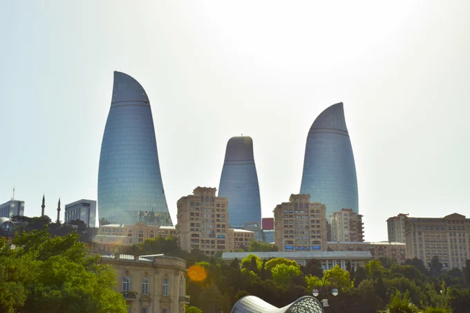
Flame Towers, Baku, Azerbaijan, Adil Sattarov, Unsplash