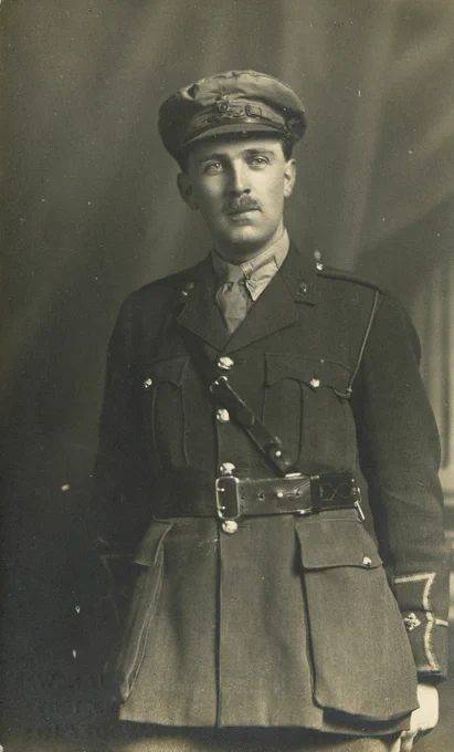 Ronald William Walker in military uniform.