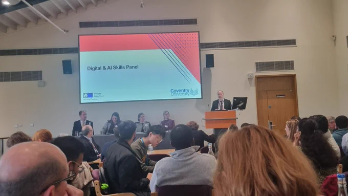 Panel discussion at event 