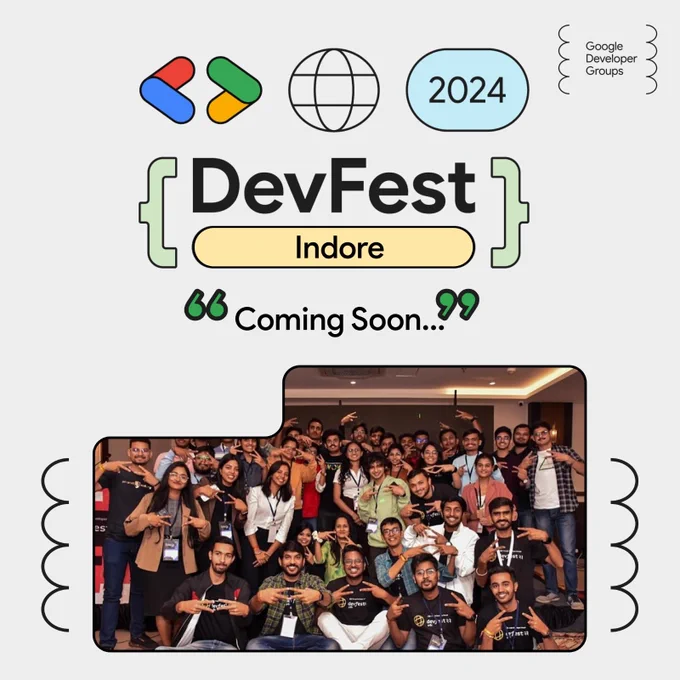 Devfest Indore Coming Soon......