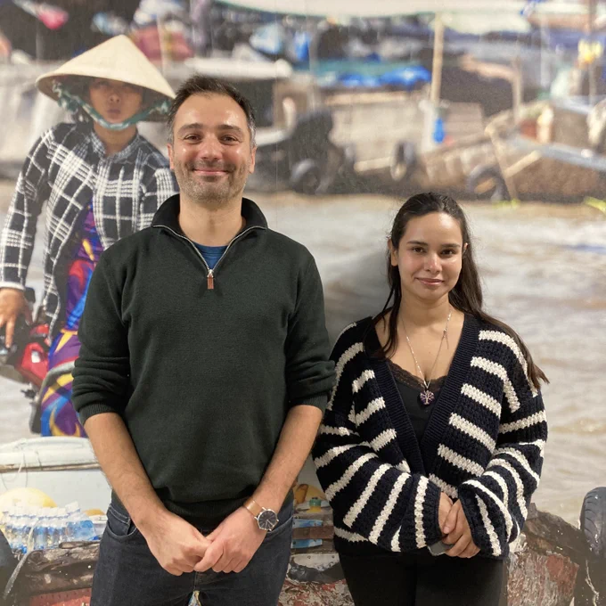 Vasudha Darbari and Greg Vasilopoulos