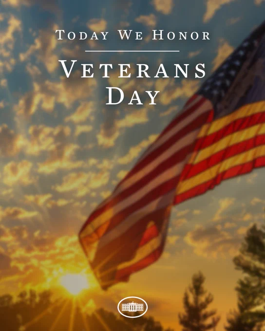 Today We Honor
Veterans Day